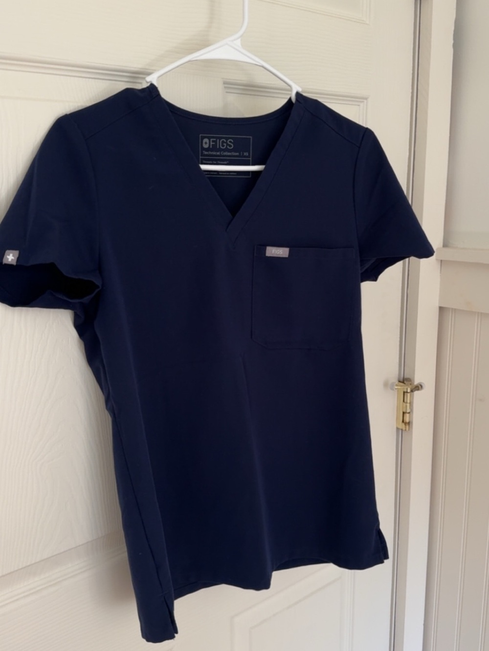 Figs SET Navy XS V-Neck Scrub Top & SP pants